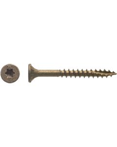 Big Timber #8 x 1-1/2 In. Bronze Flat Head Wood Screw (980 Ct., 5 Lb.)