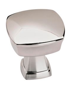 Amerock Stature Polished Chrome 1-1/4 In. Cabinet Knob