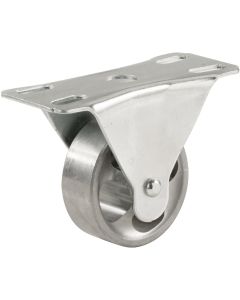 2" Rigid Plate Cast Iron Caster