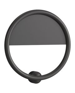 National Hardware 4-1/3 In. Matte Black Cooper Door Knocker