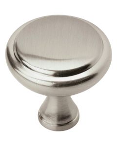 Amerock Arden 1.25 In. Dia. Satin Nickel Cabinet Knob