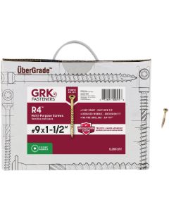 GRK R4 #9 x 1-1/2 In. Star Drive Multi-Purpose Wood Screws (5200 Ct.)