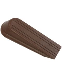 4" Wedge Door Stop Brown