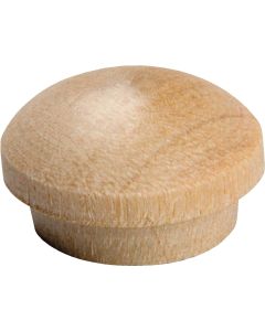 3/8" Screw Hole Button, Birch