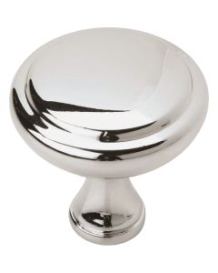 Amerock Arden 1.25 In. Dia. Polished Chrome Cabinet Knob