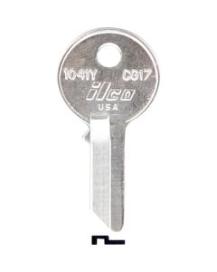 ILCO Chicago Nickel Plated Desk Key, CG17/1041Y (10-Pack)