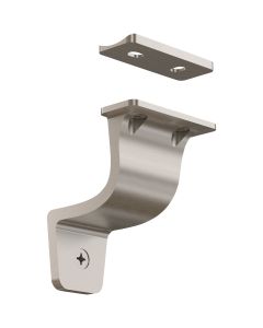 National 3 In. Satin Nickel Cooper Handrail Bracket