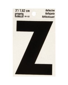 Hy-Ko Vinyl 3 In. Reflective Adhesive Letter, Z