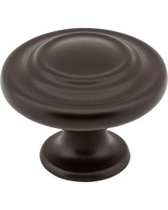 Elements Arcadia 1-5/16 In. Diameter Dark Bronze Round Cabinet Knob