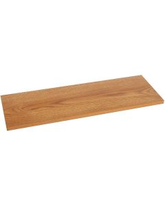 Knape & Vogt 8 In. x 36 In. Oak All-Purpose Shelf