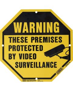 Hy-Ko 9x9 Video Surveillance Sign