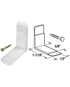 Prime-Line Plastic 1-1/16" x 1/2" Drawer Glide (10-Pack)