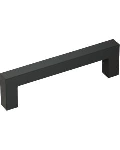 Amerock Monument 3.75 In. Matte Black Cabinet Pull