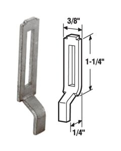 Prime-Line Adjustable Screen Door Strike Plate (2 Count)