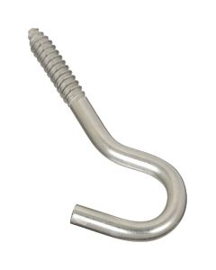 National 3/8 In. x 4-7/8 In. Stainless Steel Screw Hook