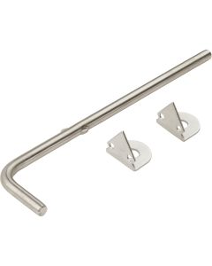 National Hardware 5/8 In. x 18 In. Zinc Adjustable Throw Cane Bolt