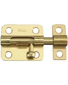 National 2-1/2 In. Brass Steel Door Barrel Bolt