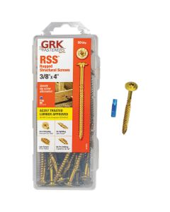 GRK RSS Rugged 3/8 In. x 4 In. Star Drive Washer Head Structure Screws (50 Ct.)