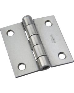 National 2 In. Square Plain Steel Broad Door Hinge