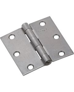 National 3 In. Square Steel Broad Door Hinge