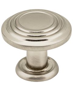 Elements Vienna 1-1/4 In. Satin Nickel Diameter Mushroom Knob