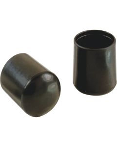 Plastic Leg Tip - 1" - Blk