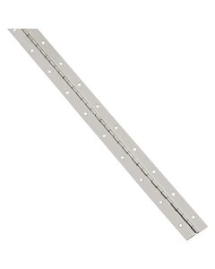 1-1/16" X 30" Cont Hinge Nickel