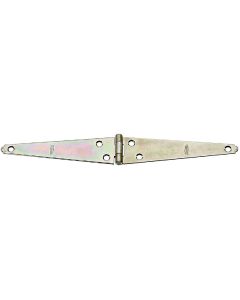 National 6 In. Zinc Light Strap Hinge