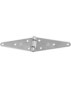 National 2.43 In. x 6 In. Zinc Heavy-Duty Strap Hinge