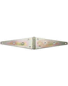 National 4.60 In. x 12 In. Zinc Heavy-Duty Strap Hinge