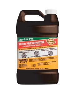 1 Gal Green Products 33001 Brown Copper-Green Wood Preservative