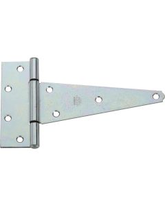 National 8 In. Zinc-Plated Steel Heavy-Duty Tee Hinge (2-Pack)