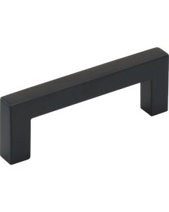 Amerock Monument 3 In. Matte Black Cabinet Pull