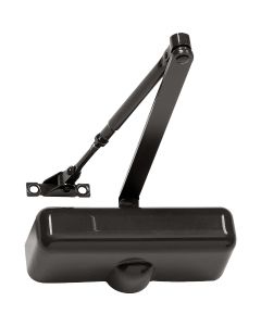 Tell Brown Interior Residential Door Closer