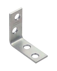 1-1/2" X 5/8" Corner Brace Zn