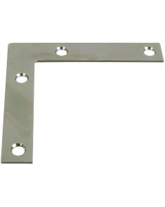 3-1/2" Flat Brace Zinc