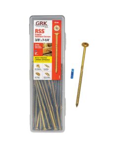 GRK RSS Rugged 3/8 In. x 7-1/4 In. Star Drive Washer Head Structure Screws (50 Ct.)