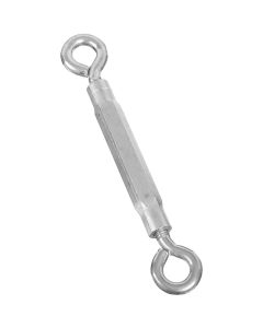 National 3/8 In. x 10-1/2 In. Zinc Eye & Eye Turnbuckle