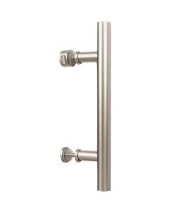 National V1001 12 In. Satin Nickel Madison Interior Barn Door Pull