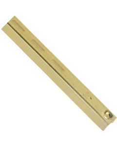 Knape & Vogt 80 Series 48 In. Brass Adjustable Shelf Standard