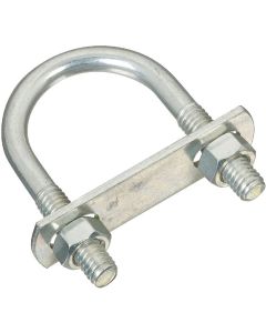 National 5/16 In. x 1-3/8 In. x 2-1/2 In. Zinc Round U Bolt