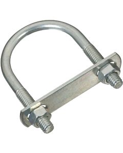 National 5/16 In. x 1-3/4 In. x 3 In. Zinc Round U Bolt