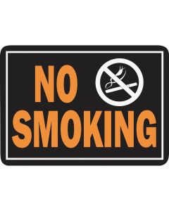 Hy-Ko Aluminum Sign, No Smoking