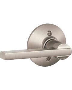 Schlage Latitude Lever Satin Nickel Non-Turning Lock