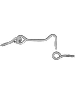 National 2-1/2 In. Steel Hook & Eye Bolt (2 Ct.)