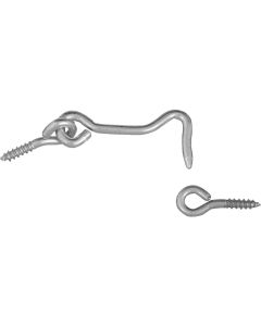 National 2 In. Steel Hook & Eye Bolt (2 Ct.)