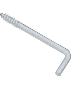 2-1/4" Square Bent Screw Hook Zn