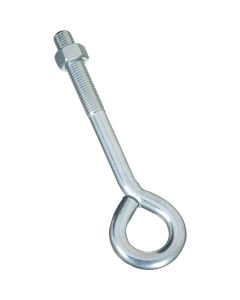 National 3/4 In. x 10 In. Zinc Eye Bolt with Hex Nut