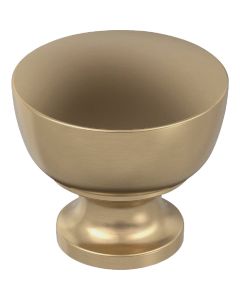 Amerock Chalice 1.25 In. Dia. Round Champagne Bronze Knob