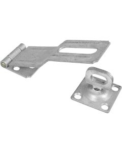 National 4-1/2 In. Galvanized Swivel Safety Hasp